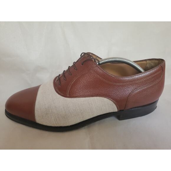 Designer BALLY mens Oxford Lace-up Dress Casual shoes Size 9D